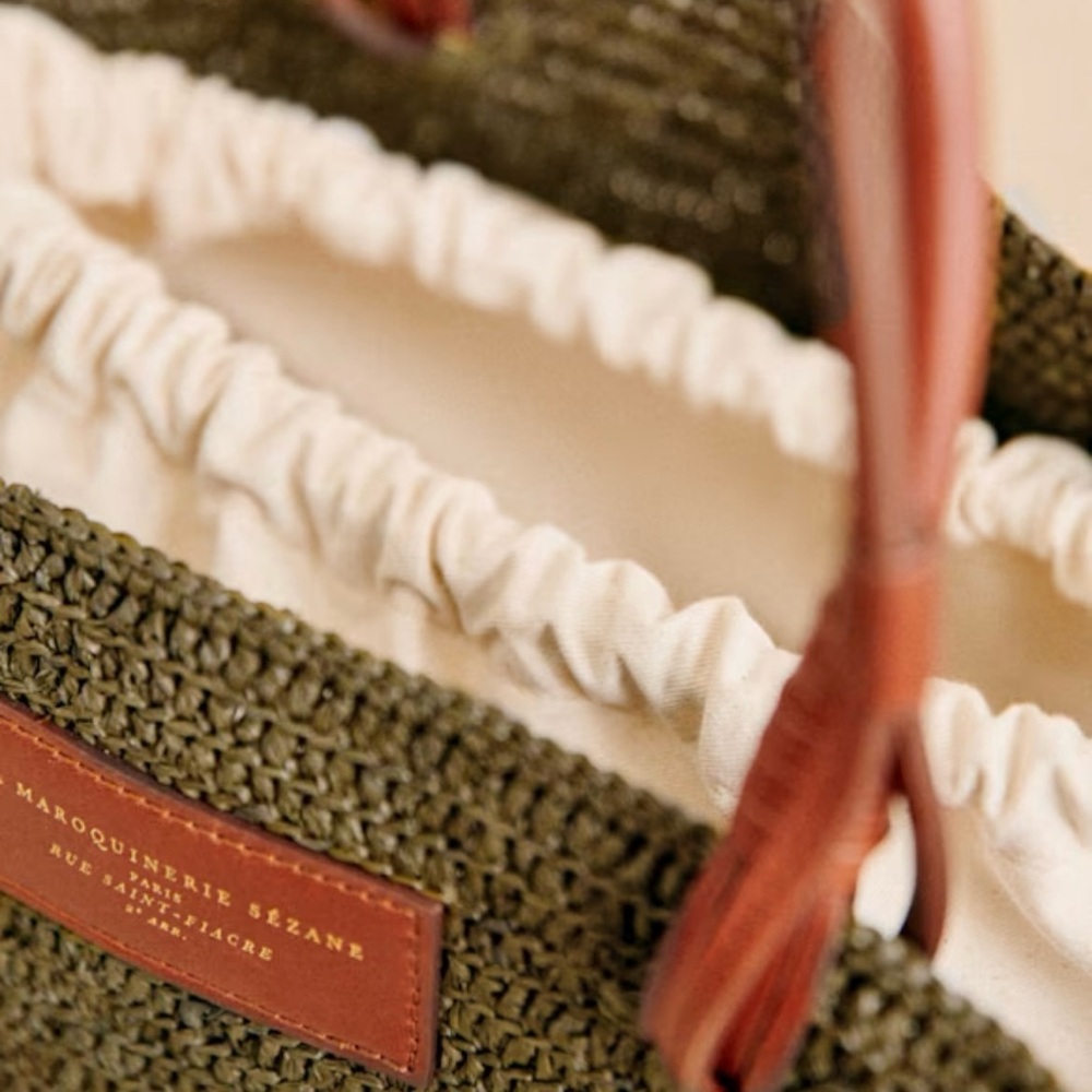 SEZANE JUSTINE BASKET BAG - Gorgeous!! - Picture 3 of 15
